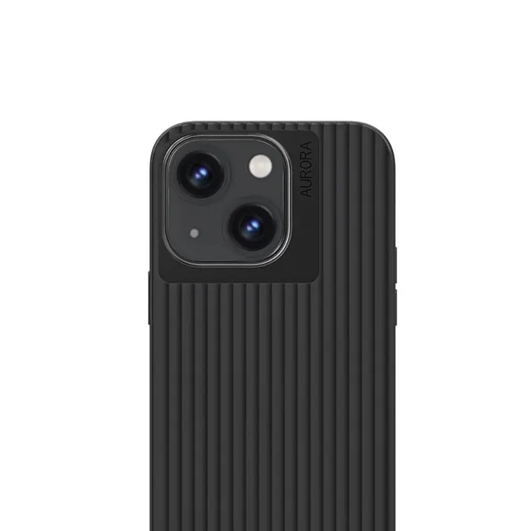 iPhone 15 MagSafe Uyumlu Şeffaf Kılıf - Recci Aurora