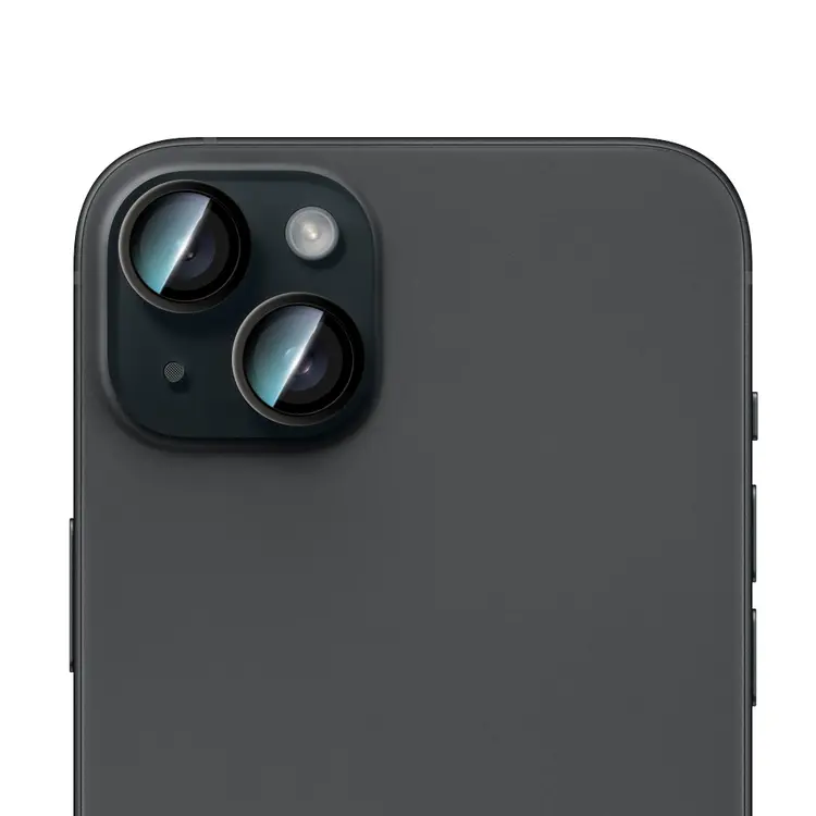 Apple iPhone 15 Plus CaseWorld Alloy Serisi Oleofobik Anti Reflective Kamera Lens Koruyucu