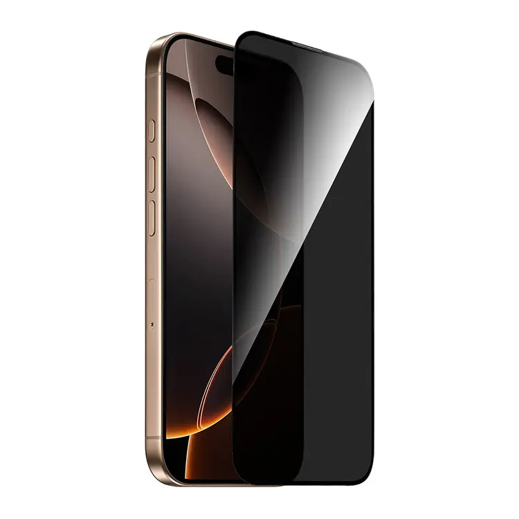 iPhone 15 Plus Privacy Ekran Koruyucu Film - Wiwu GT-021 Titan Guard