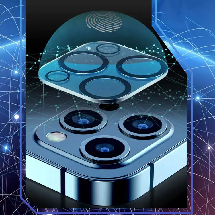 iPhone 15 Pro Kamera Lens Koruyucu - Go Des Lens Shield CL-14