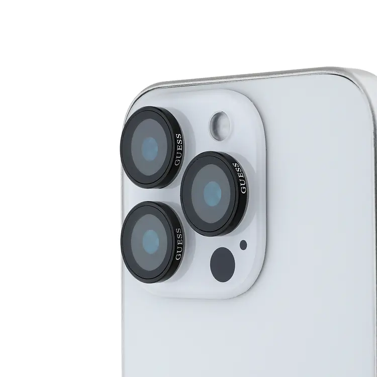 iPhone 15 Pro Metal Kamera Lens Koruyucu - Guess Lisanslı