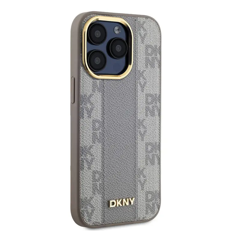 iPhone 15 Pro MagSafe Uyumlu Lisanslı Kılıf - DKNY Checkered