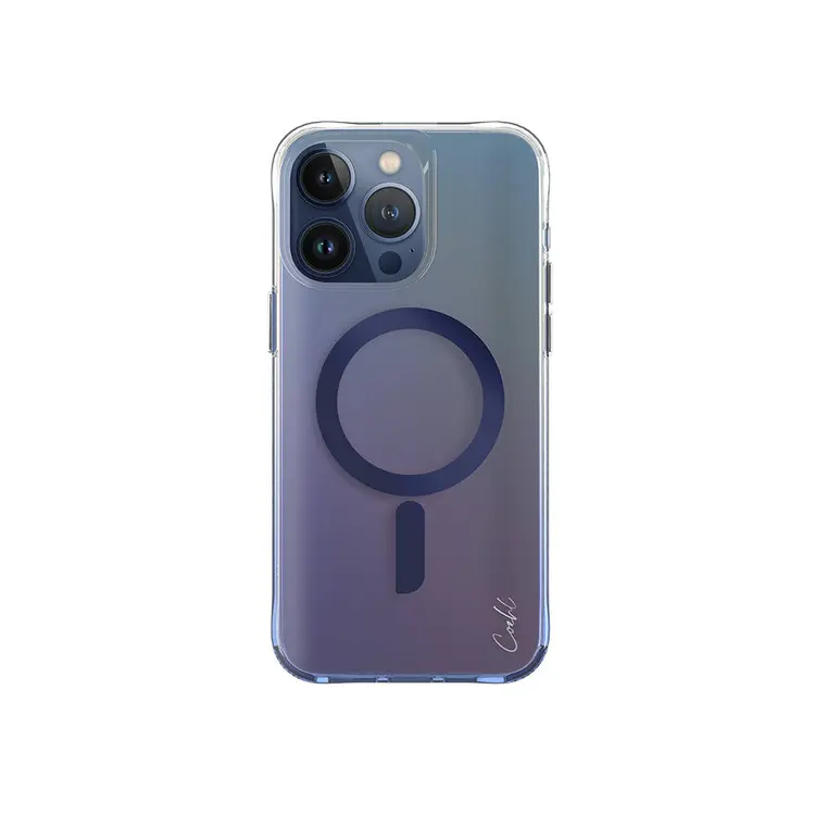 Apple iPhone 15 Pro Kılıf M-safe Şarj Özellikli Mistik Mor Renkli Coehl Dazze Kapak