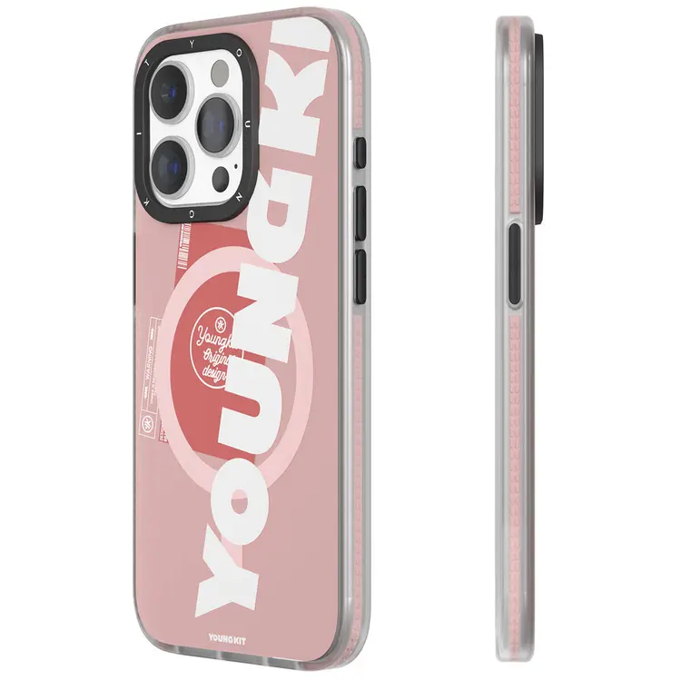 iPhone 15 Pro MagSafe Uyumlu Yazı Temalı Kılıf - Youngkit Binfen