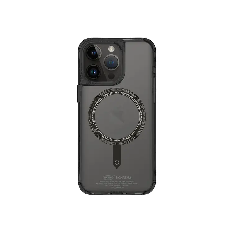 iPhone 15 Pro MagSafe Uyumlu Şeffaf Kılıf - Skinarma Saido