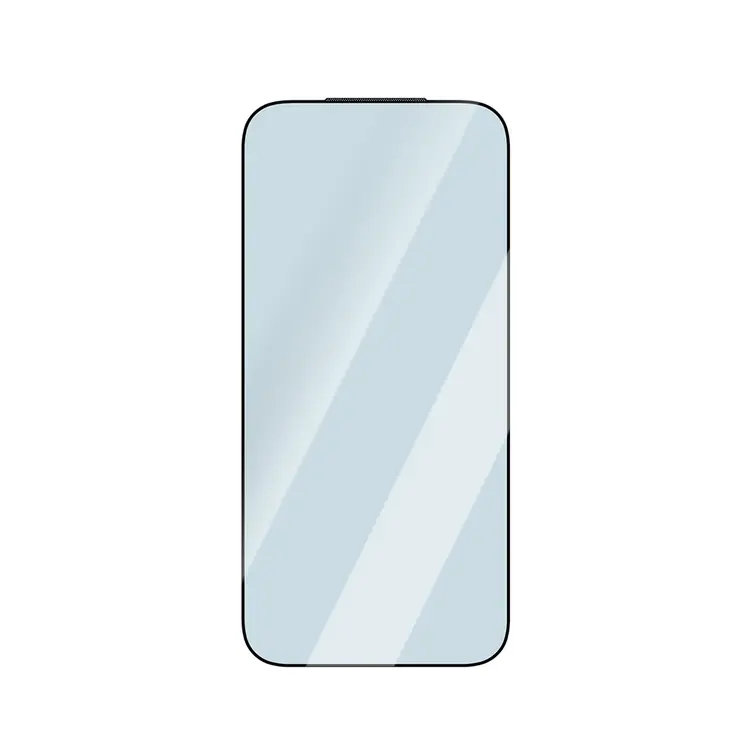 Apple iPhone 15 Pro Max CaseWorld Applicator Serisi 2.5D Eyesafe Mavi Işık Teknolojili 0.33mm Temperli Cam Ekran Koruyucu + Uygulama Aparatı