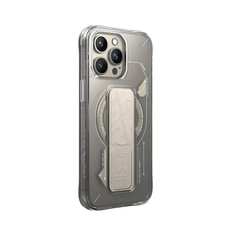 iPhone 15 Pro Max MagSafe Uyumlu Standlı Kılıf - Skinarma Helio