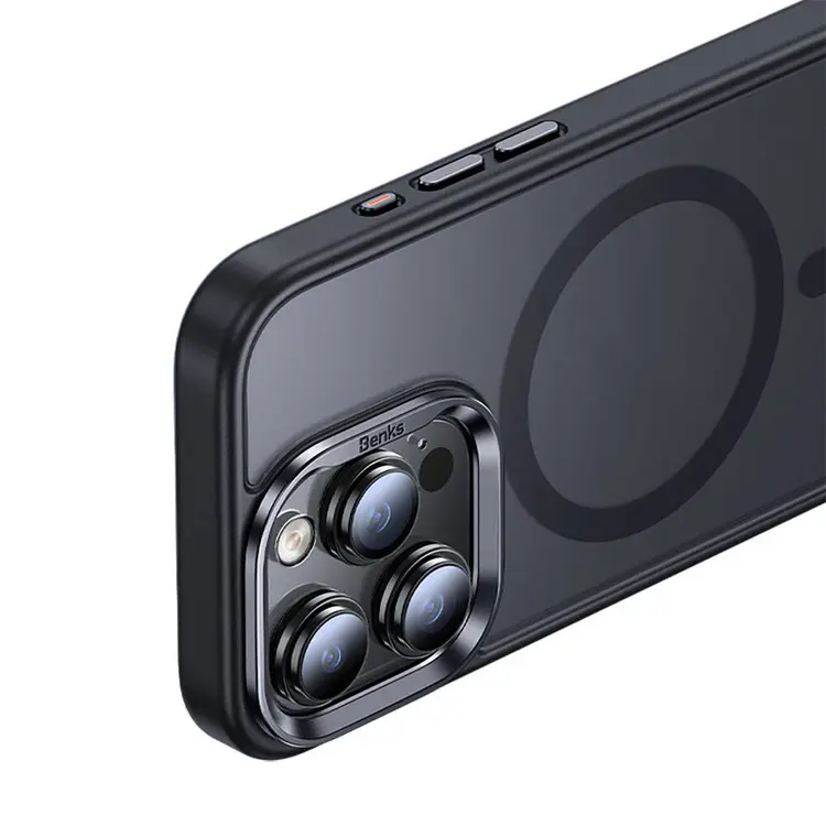 iPhone 15 Pro Max MagSafe Uyumlu Silikon Kılıf - Benks Mist Protective