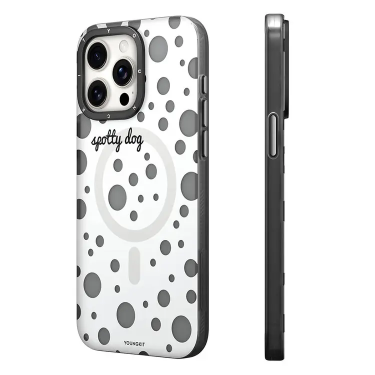 iPhone 15 Pro Max MagSafe Uyumlu Puantiyeli Kılıf - Youngkit Spots
