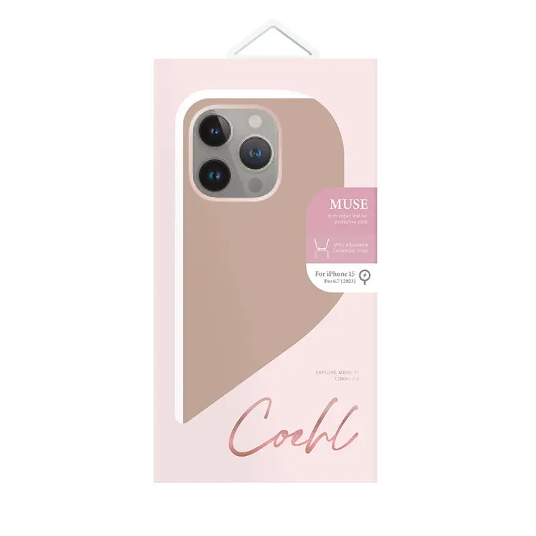 iPhone 15 Pro Max MagSafe Uyumlu Askı İpli Kılıf - Coehl Muse