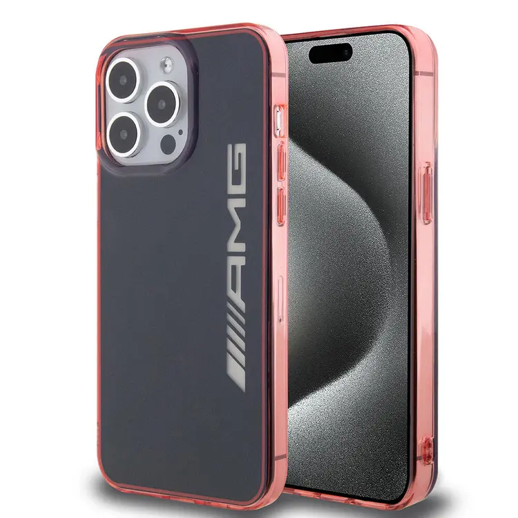 iPhone 15 Pro Max Çift Katmanlı Şeffaf Kılıf - AMG Lisanslı