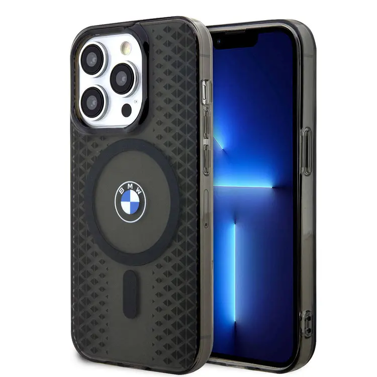 iPhone 15 Pro Max MagSafe Uyumlu Şeffaf Kılıf - BMW IML Signature