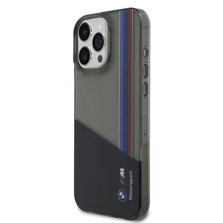 iPhone 15 Pro Max Yarı Şeffaf Kılıf - BMW M Tasarım Lisanslı