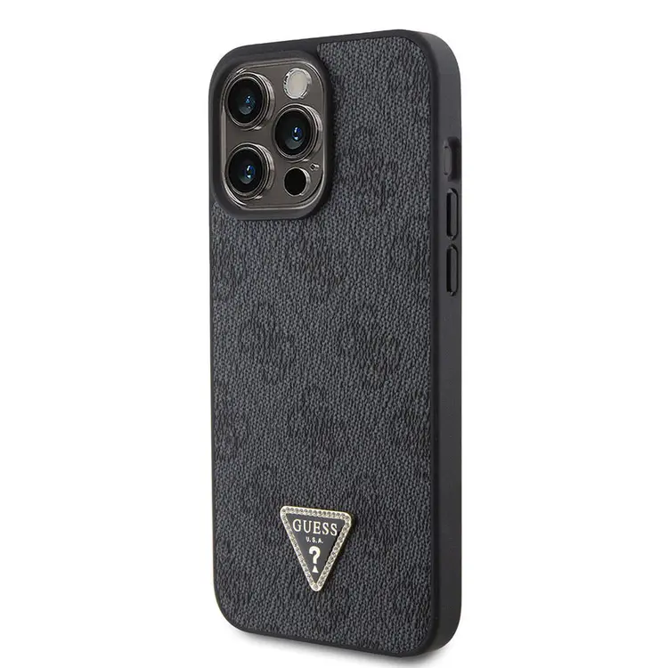iPhone 15 Pro Max Askılı Taşlı Kılıf - Guess 4G Strass Crossbody