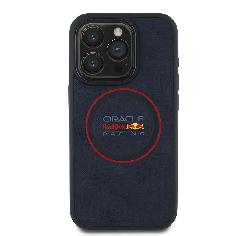 iPhone 15 Pro Max MagSafe Uyumlu PU Deri Kılıf - Redbull Lisanslı