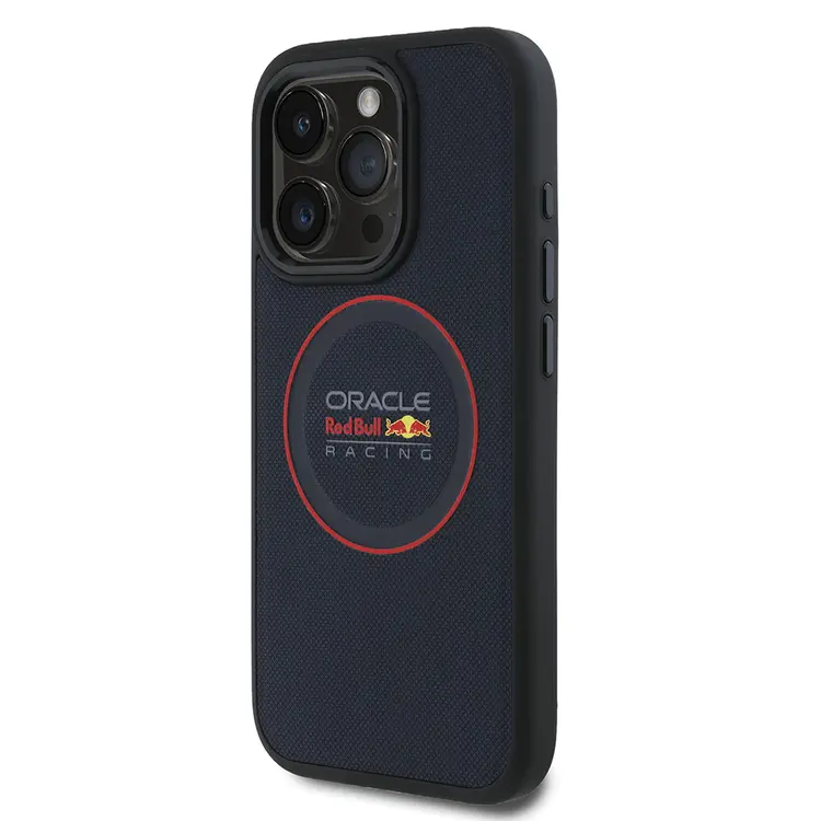 iPhone 15 Pro Max MagSafe Uyumlu PU Deri Kılıf - Redbull Lisanslı