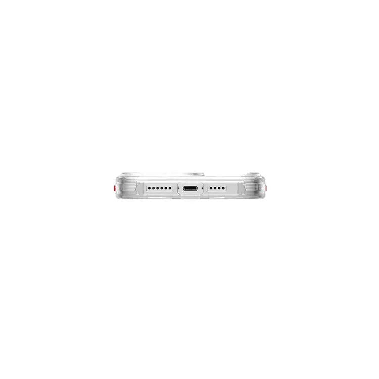 Apple iPhone 15 Pro Max Kılıf SkinArma M-safe Şarj Özellikli Yazı Desenli Airbag Tasarımlı Orion Kapak