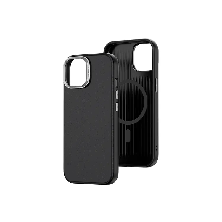 iPhone 15 Pro Max MagSafe Uyumlu Vegan Deri Kılıf - Wiwu SP-019