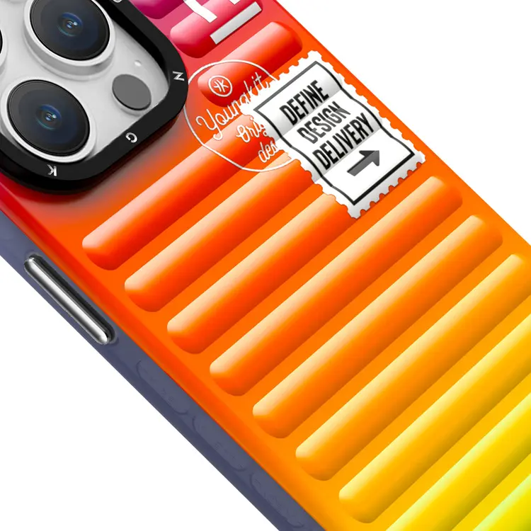 iPhone 15 Pro Max Kılıf, Renk Geçişli Tasarım - YoungKit The Secret Color