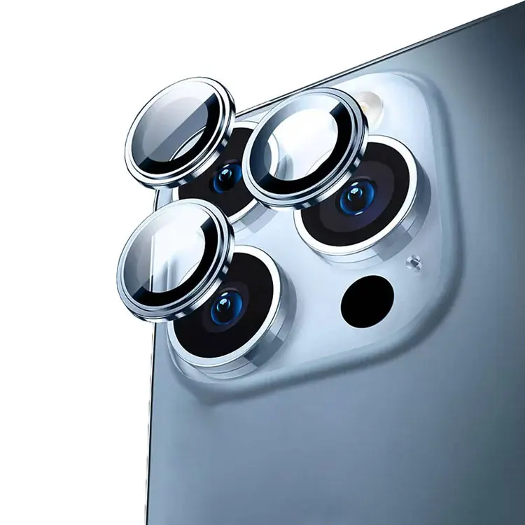 iPhone 15 Pro Max Wiwu Lens Guard Metal Kamera Lens Koruyucu