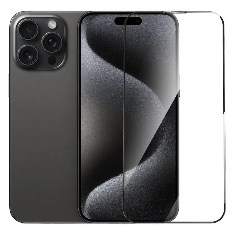 iPhone 15 Pro Temperli Cam Ekran Koruyucu - Wiwu GT-009