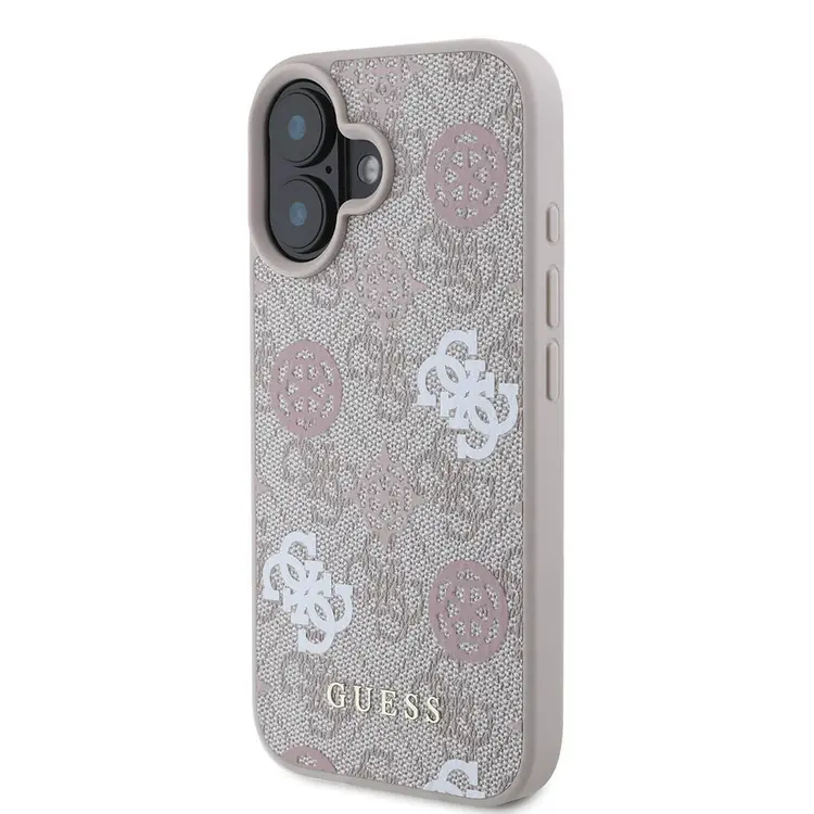 iPhone 16 MagSafe Uyumlu 4G Desenli Kılıf - Guess Peony