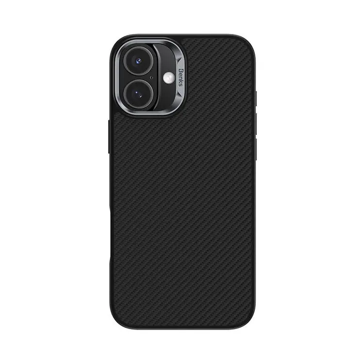 iPhone 16 MagSafe Uyumlu Kevlar Kılıf - Benks Hybrid ArmorPro 600D