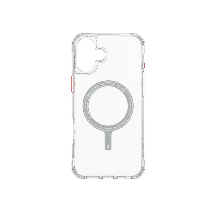 iPhone 16 Plus MagSafe Uyumlu Şeffaf Kılıf - Skinarma Saido