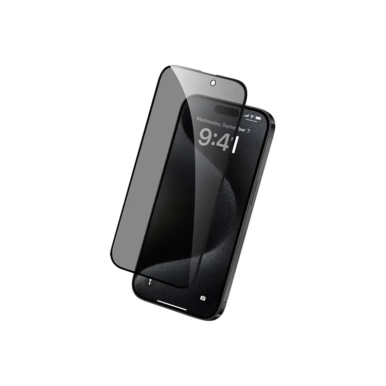 iPhone 16 Plus Hayalet Privacy Temperli Cam Ekran Koruyucu - Raptic