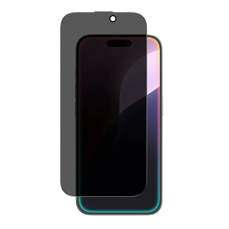 Apple iPhone 16 Pro Amazingthing Titan Privacy Parmak İzi Bırakmayan Temperli Cam Ekran Koruyucu