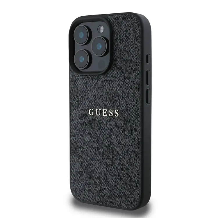 iPhone 16 Pro MagSafe Uyumlu 4G Desenli Kılıf - Guess Lisanslı