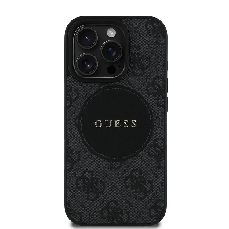 iPhone 16 Pro MagSafe Uyumlu Kılıf - Guess Circle Classic