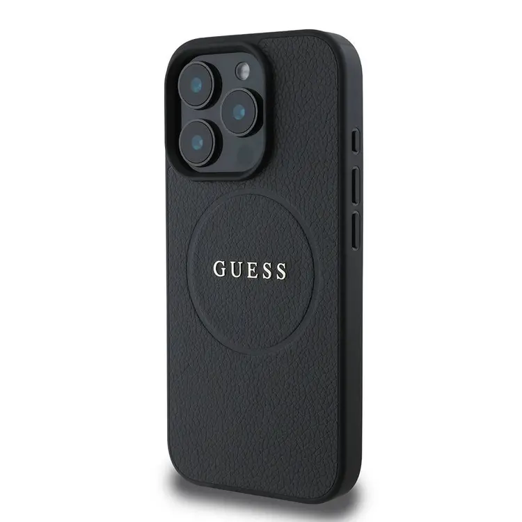 iPhone 16 Pro MagSafe Uyumlu Lisanslı Kılıf - Guess Grained
