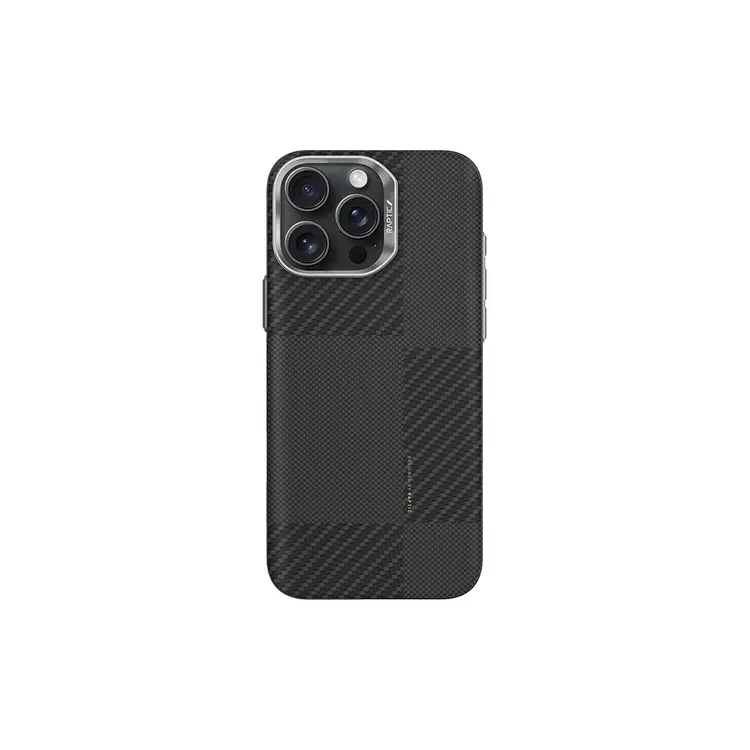 iPhone 16 Pro MagSafe Uyumlu Aramid Fiber Kılıf - Raptic Croxx Mondrian