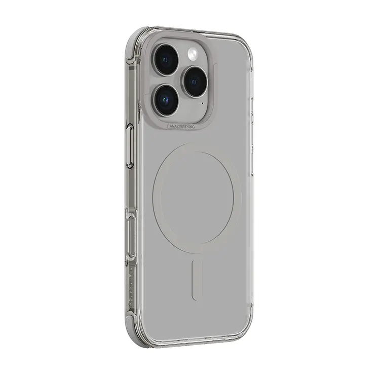 iPhone 16 Pro MagSafe Uyumlu Şeffaf Kılıf - Amazingthing Omni