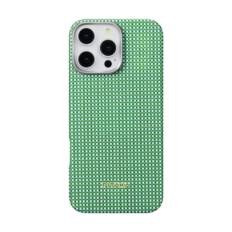 iPhone 16 Pro MagSafe Uyumlu Aramid Fiber Kılıf - Pitaka Ultra-Slim Classic