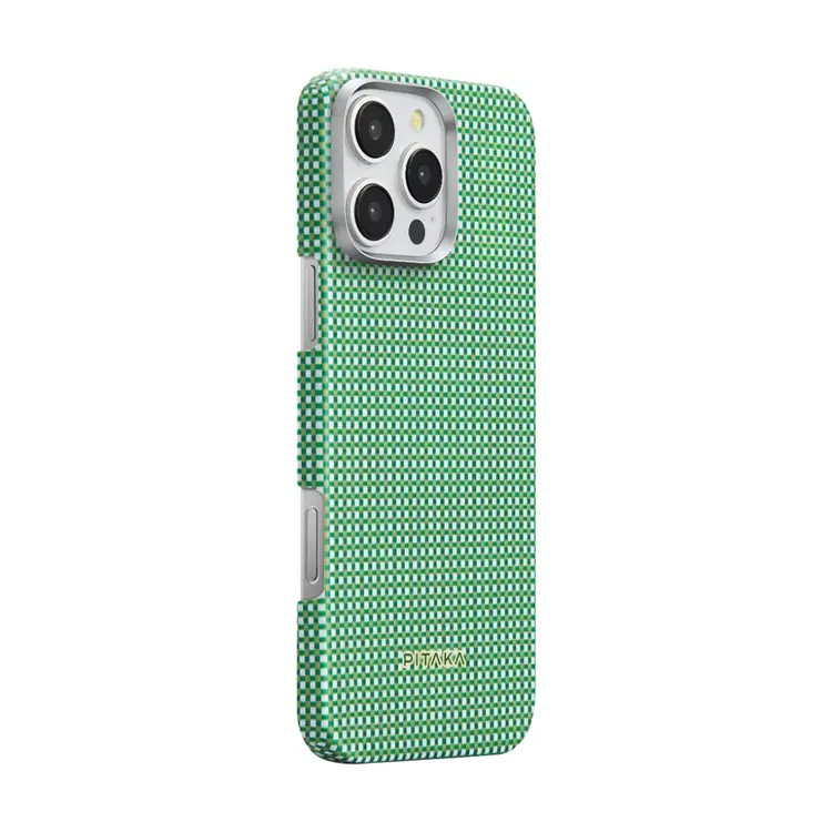iPhone 16 Pro MagSafe Uyumlu Aramid Fiber Kılıf - Pitaka Ultra-Slim Classic