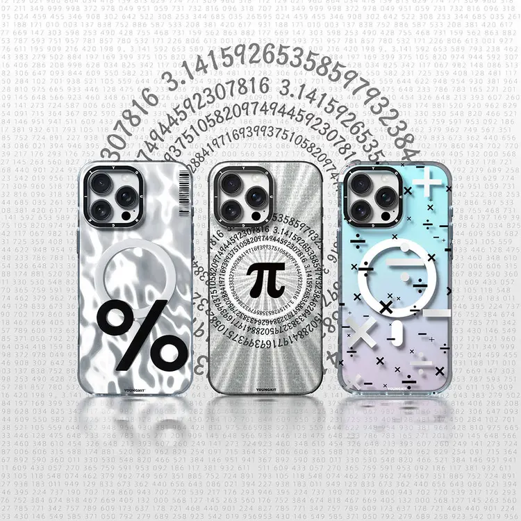 iPhone 16 Pro MagSafe Uyumlu Kılıf - Youngkit Mathematical