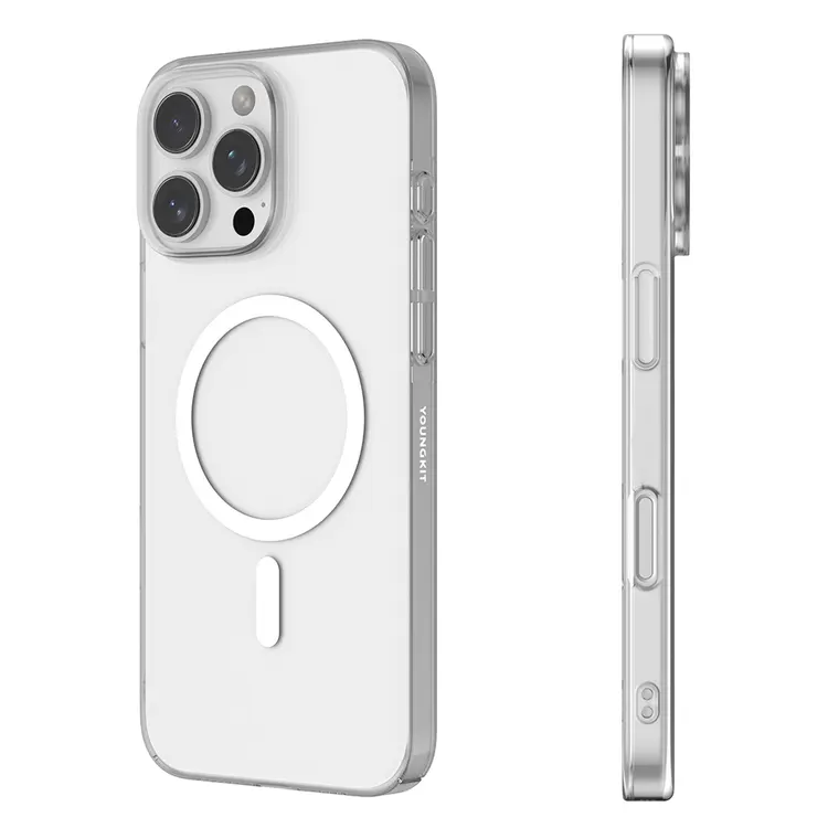 iPhone 16 Pro MagSafe Uyumlu Şeffaf Kılıf - Youngkit High Definition