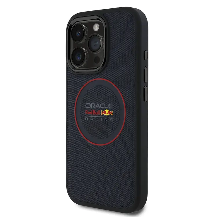 iPhone 16 Pro MagSafe Uyumlu PU Deri Kılıf - Red Bull Lisanslı