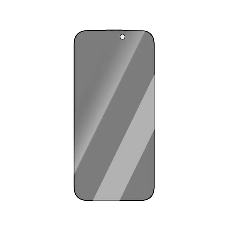 iPhone 16 Pro Max Gizlilik Filtreli Temperli Cam Ekran Koruyucu - CaseWorld HD Privacy