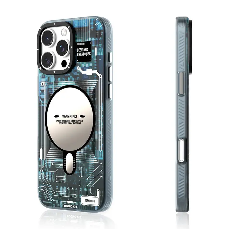 iPhone 16 Pro Max MagSafe Uyumlu Kılıf - Youngkit Technology Serisi