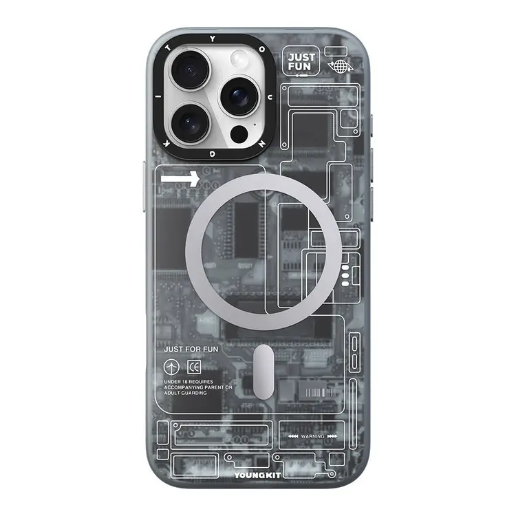 iPhone 16 Pro Max MagSafe Uyumlu Kılıf - Youngkit Technology Serisi