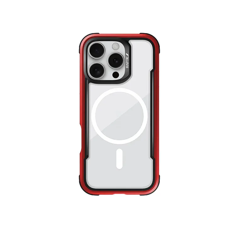 iPhone 16 Pro Max MagSafe Uyumlu Şeffaf Kılıf - Raptic Shield
