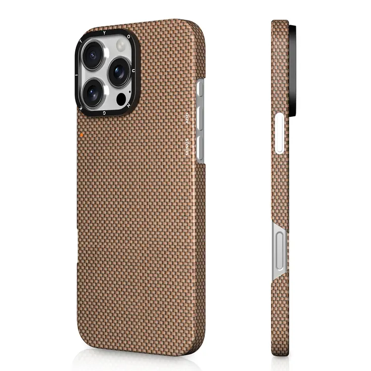 iPhone 16 Pro Max MagSafe Uyumlu Aramid Fiber Kılıf - Youngkit Extreme Wing