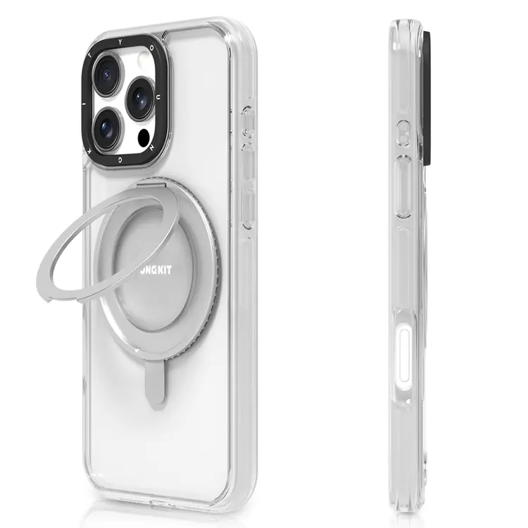 iPhone 16 Pro Max MagSafe Uyumlu Şeffaf Kılıf - Youngkit Pivot