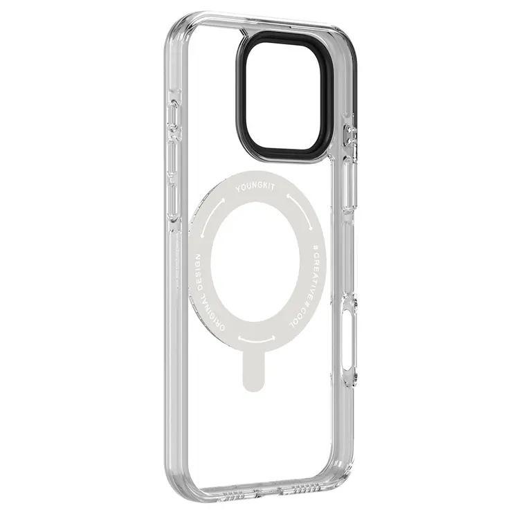 iPhone 16 Pro Max MagSafe Uyumlu Şeffaf Kılıf - Youngkit Pivot