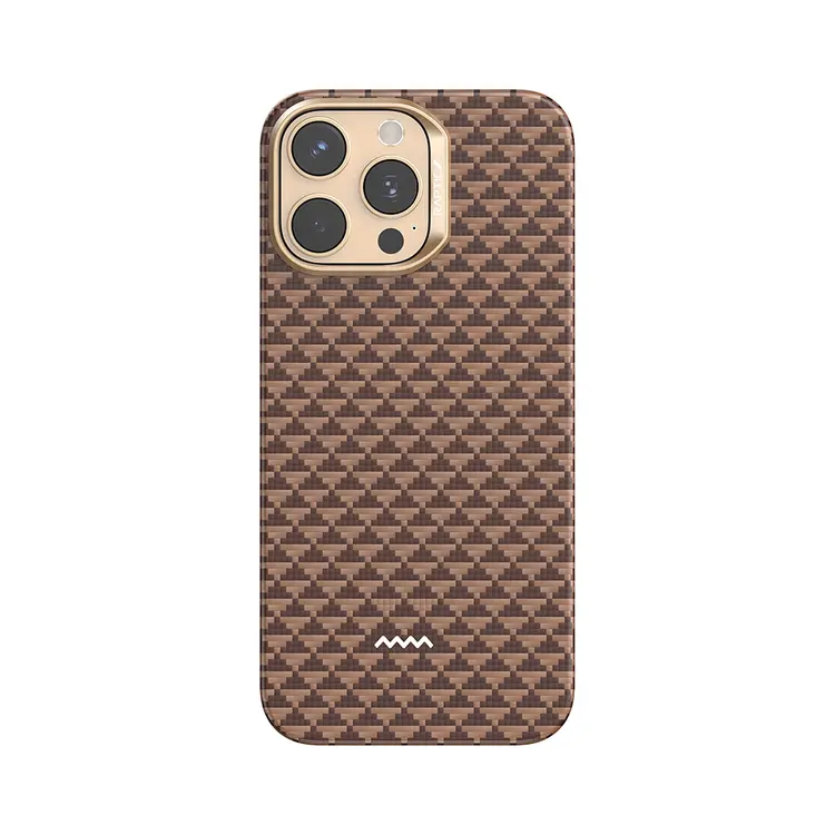 iPhone 16 Pro Max MagSafe Uyumlu Aramid Fiber Kılıf - Raptic Aramid Skin Origin