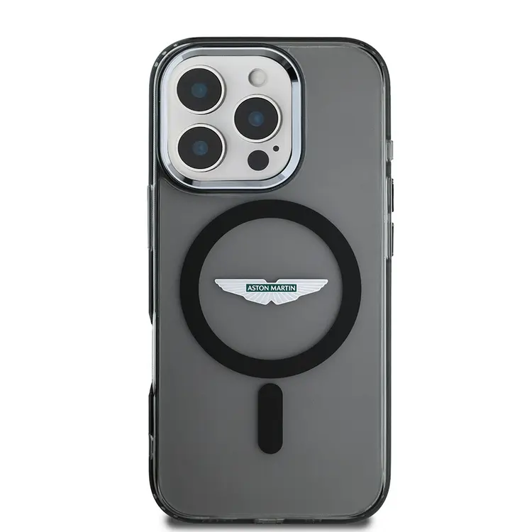 iPhone 16 Pro Max MagSafe Uyumlu Lisanslı Kılıf - Aston Martin Buzlu
