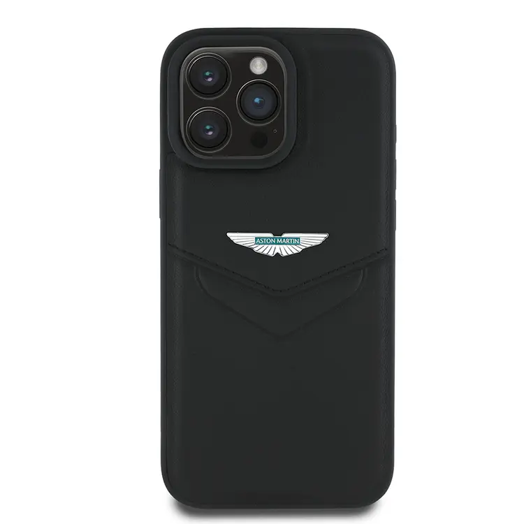 iPhone 16 Pro Max Aston Martin Lisanslı PU Deri Kılıf - Victory